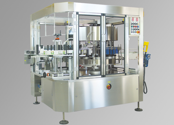 回轉(zhuǎn)式不干膠單標(biāo)貼標(biāo)機(jī)